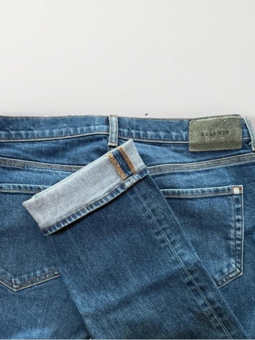 baldwin Made in USA Blue Straight Men’s Jeans BLDWN